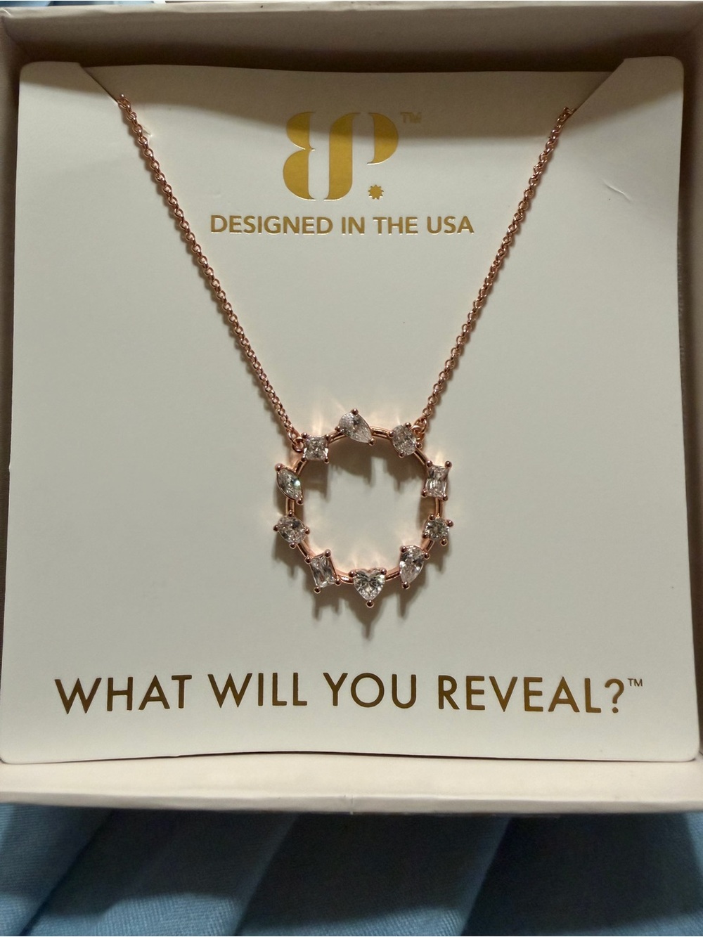 Lumina: Rose Gold and CZ Wreathe